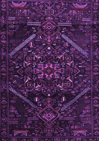 Abstract Purple Contemporary Rug, con1436pur