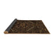 Sideview of Abstract Brown Contemporary Rug, con1436brn