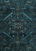 Machine Washable Abstract Light Blue Contemporary Rug, wshcon1436lblu