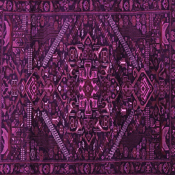 Square Machine Washable Abstract Pink Contemporary Rug, wshcon1436pnk