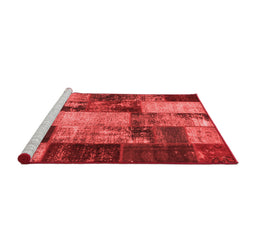 Transitional Red Washable Rugs