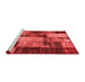 Transitional Red Washable Rugs