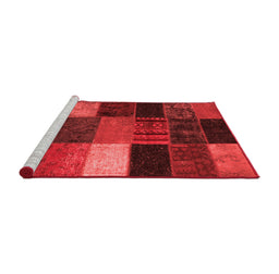 Transitional Red Washable Rugs