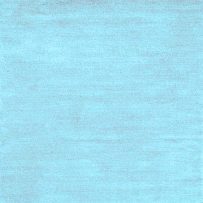 Square Abstract Light Blue Contemporary Rug, con143lblu