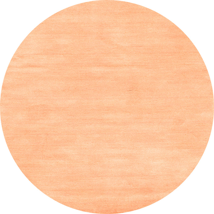 Square Abstract Orange Contemporary Rug, con143org
