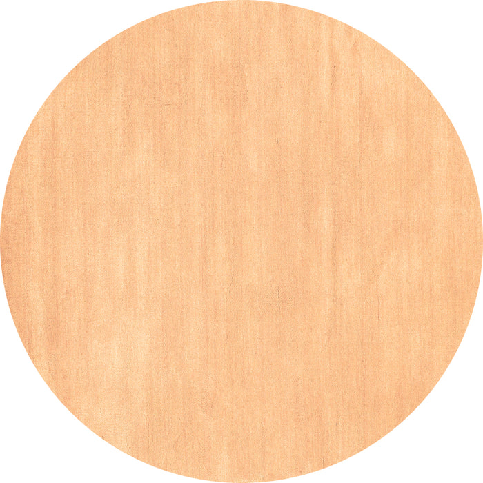 Round Machine Washable Abstract Brown Contemporary Rug, wshcon143brn