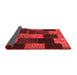 Patchwork Red Transitional Area Rugs