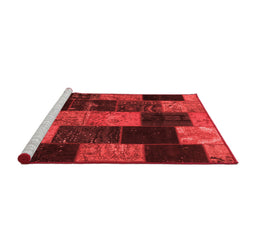 Transitional Red Washable Rugs
