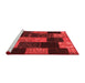 Transitional Red Washable Rugs