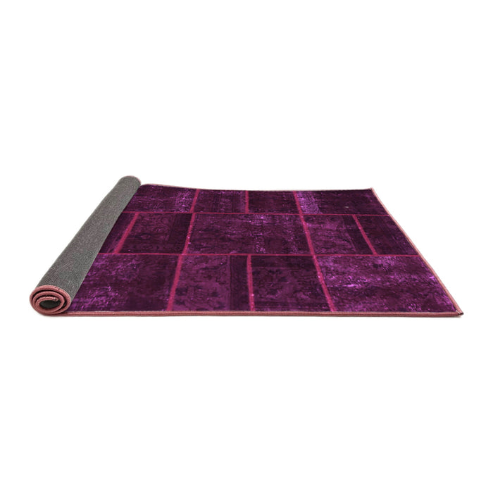 Sideview of Abstract Pink Contemporary Rug, con1441pnk