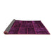 Sideview of Abstract Pink Contemporary Rug, con1441pnk