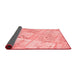 Patchwork Red Transitional Area Rugs