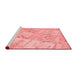 Transitional Red Washable Rugs