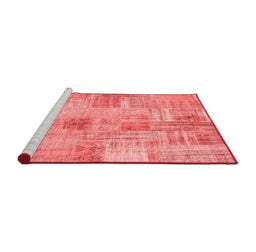 Transitional Red Washable Rugs