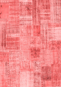 Patchwork Red Transitional Rug, con1443red