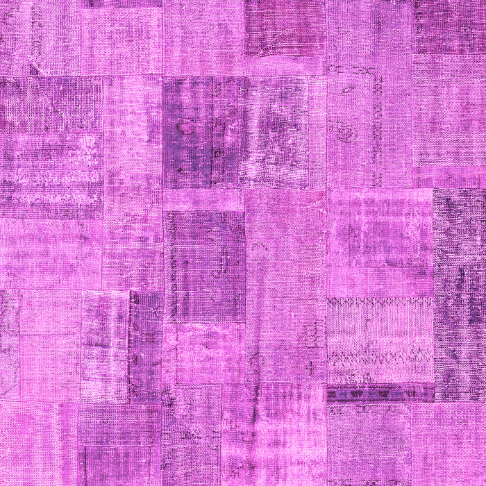 Patchwork Pink Transitional Rug, con1444pnk