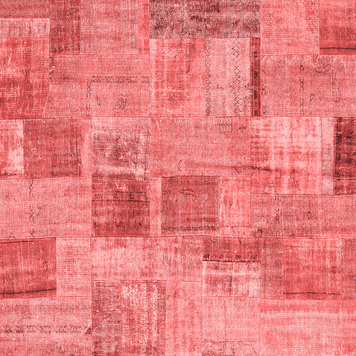 Patchwork Red Transitional Rug, con1444red