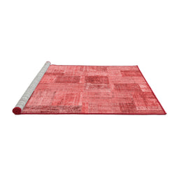 Transitional Red Washable Rugs