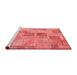 Transitional Red Washable Rugs