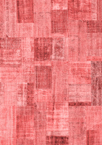 Patchwork Red Transitional Rug, con1444red