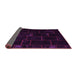 Sideview of Abstract Pink Contemporary Rug, con1445pnk