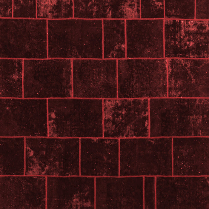 Machine Washable Abstract Red Contemporary Rug, wshcon1445red