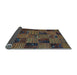 Sideview of Patchwork Light Blue Transitional Rug, con1446lblu