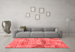 Transitional Red Washable Rugs