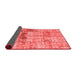 Patchwork Red Transitional Area Rugs