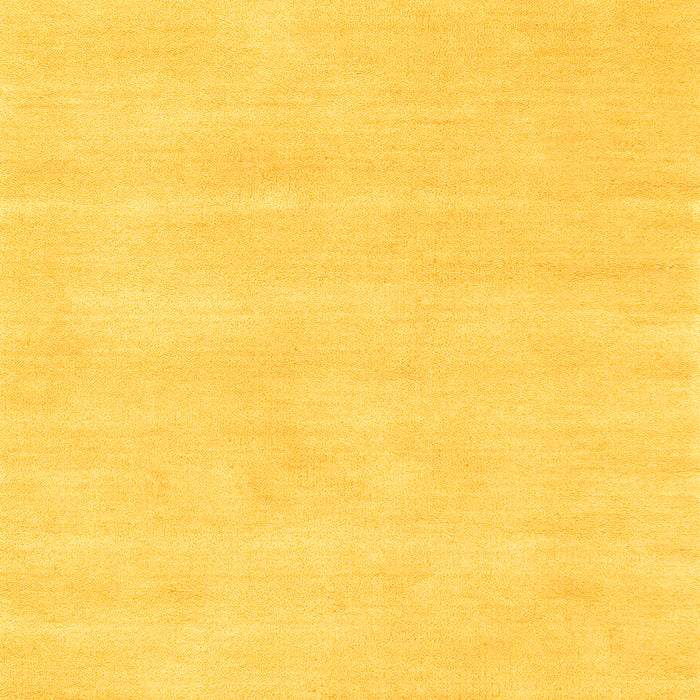 Abstract Yellow Contemporary Rug, con144yw