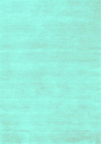 Abstract Turquoise Contemporary Rug, con144turq