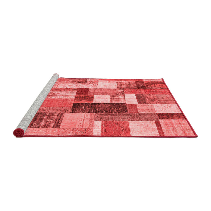 Transitional Red Washable Rugs
