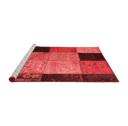 Transitional Red Washable Rugs