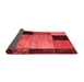 Patchwork Red Transitional Area Rugs