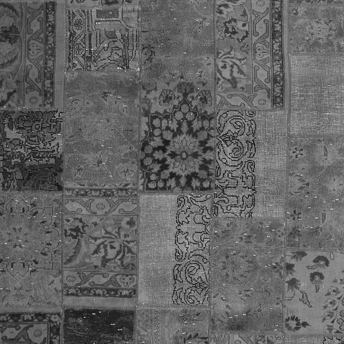 Patchwork Gray Transitional Rug, con1454gry