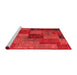 Transitional Red Washable Rugs