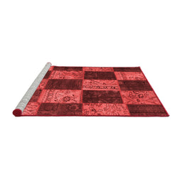Transitional Red Washable Rugs