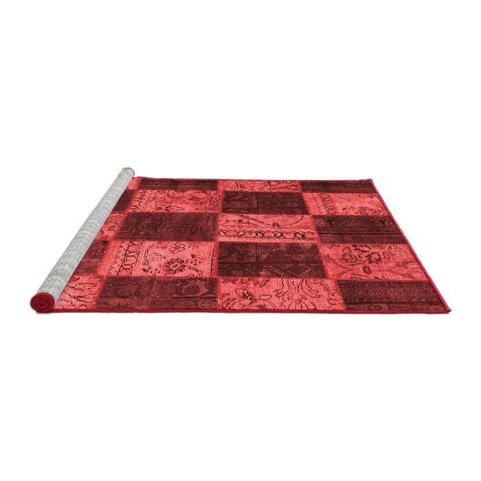 Transitional Red Washable Rugs
