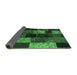 Sideview of Patchwork Emerald Green Transitional Rug, con1457emgrn