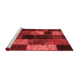 Transitional Red Washable Rugs