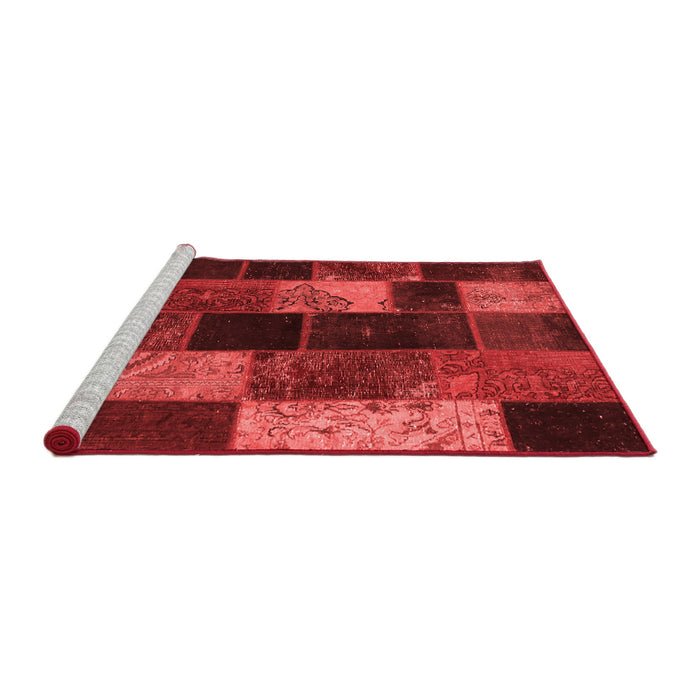 Transitional Red Washable Rugs