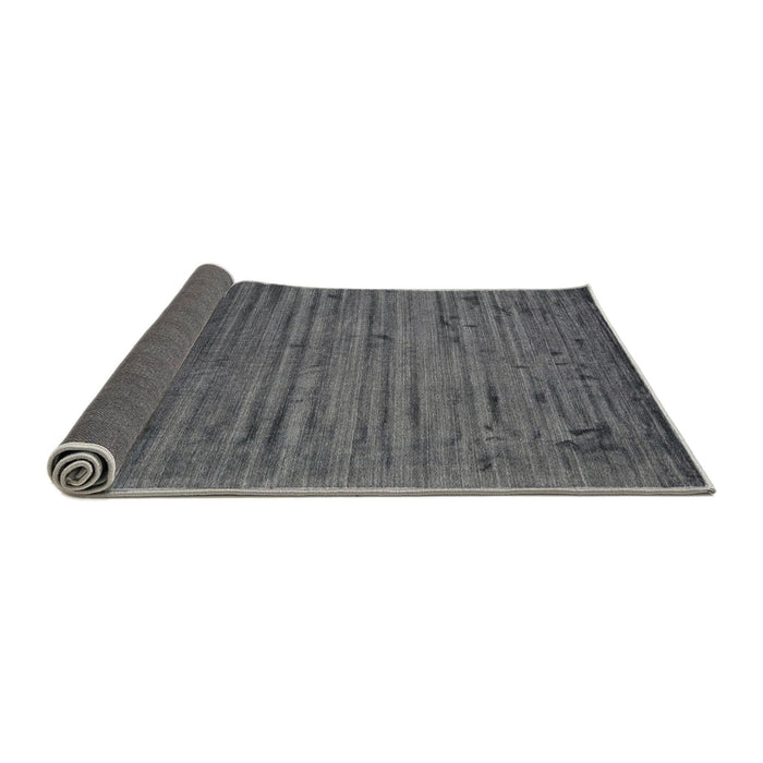 Thickness of Contemporary Gray Modern Rug, con1458