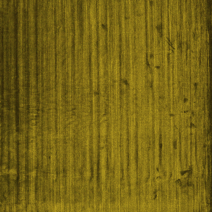 Square Abstract Yellow Contemporary Rug, con1458yw