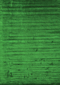 Abstract Green Contemporary Rug, con1458grn