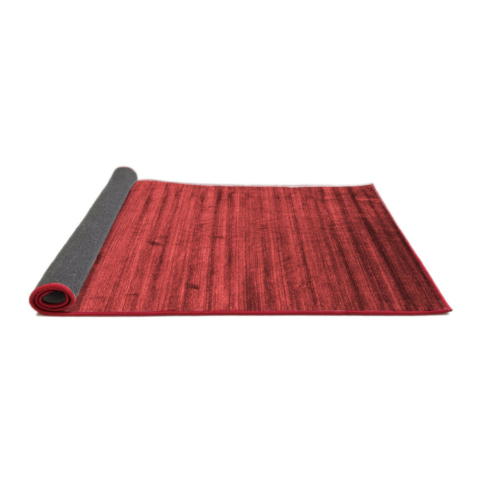 Abstract Red Contemporary Area Rugs