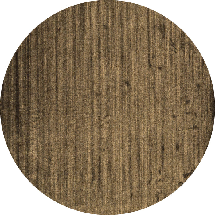Round Machine Washable Abstract Brown Contemporary Rug, wshcon1458brn