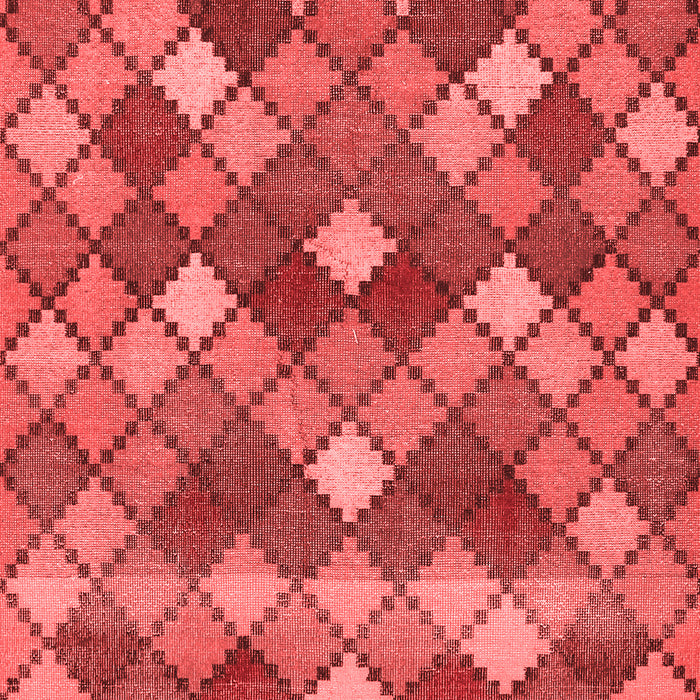 Abstract Red Contemporary Area Rugs