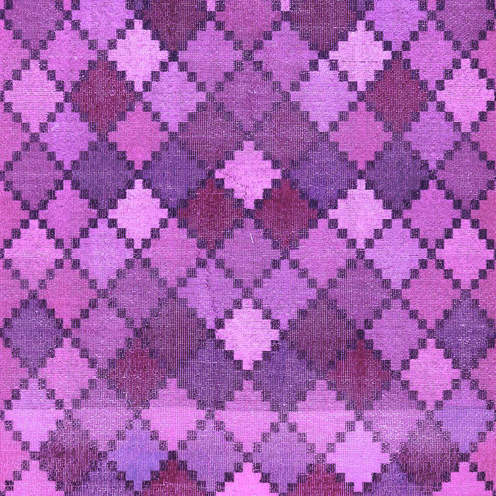 Abstract Purple Contemporary Rug, con1459pur