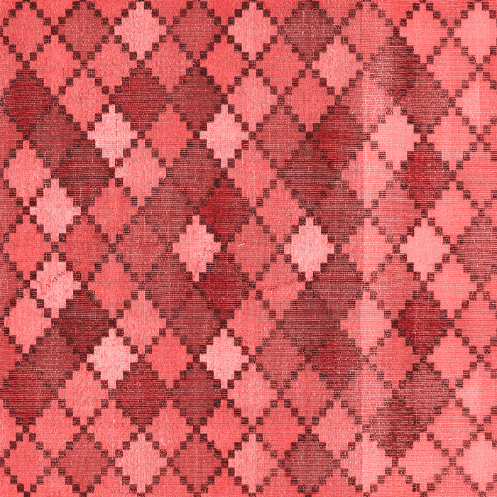 Abstract Red Contemporary Rug, con1459red