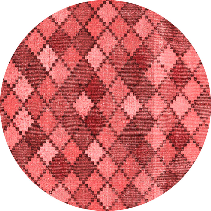 Abstract Red Contemporary Rug, con1459red